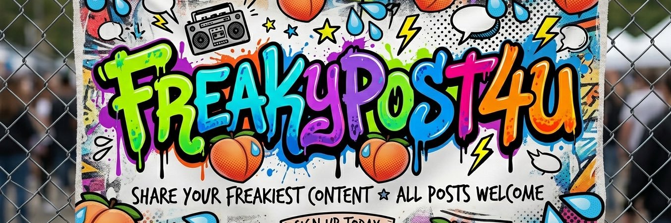FREAKYPOST4U💦's banner