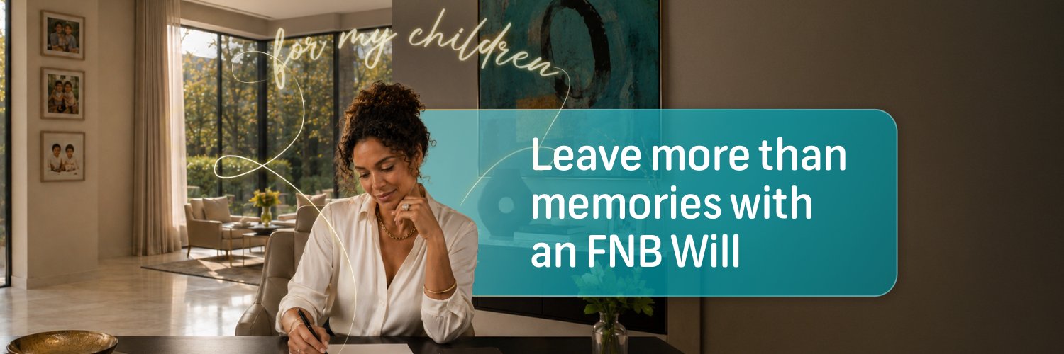 FNB South Africa's banner