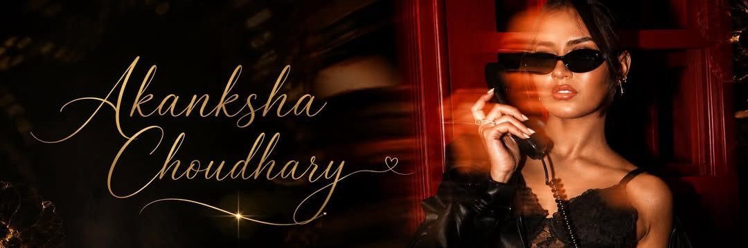 Akanksha Choudhary's banner