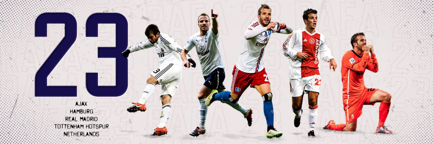 Rafael van der Vaart's banner