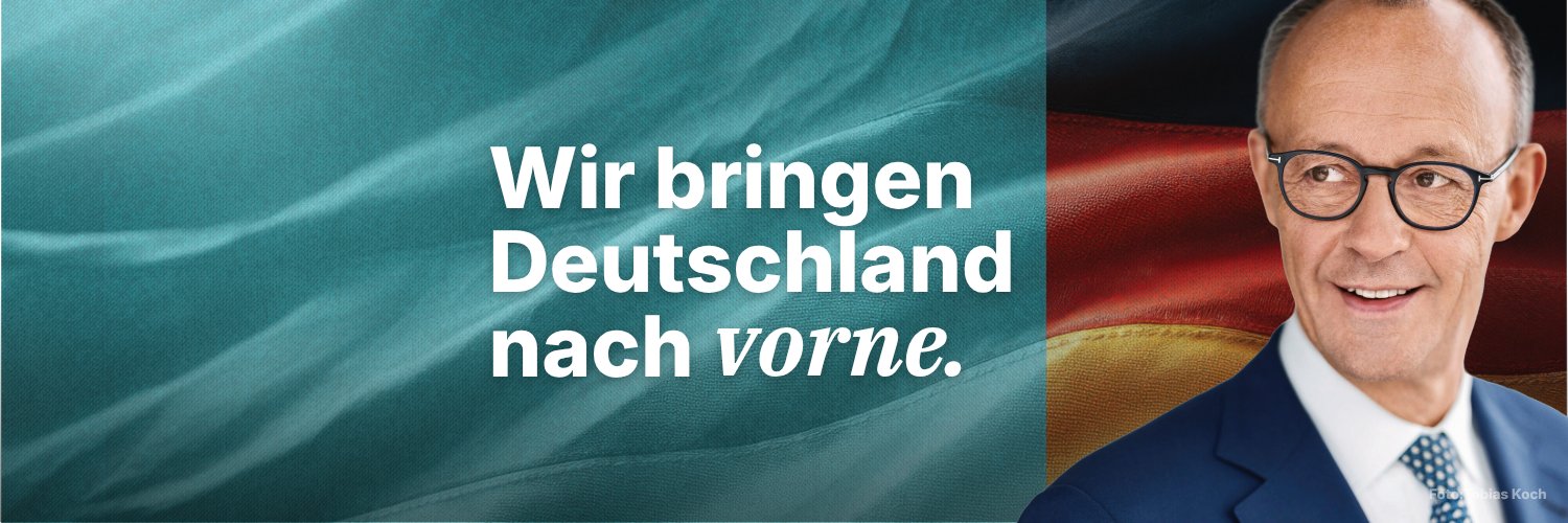 CDU Deutschlands's banner