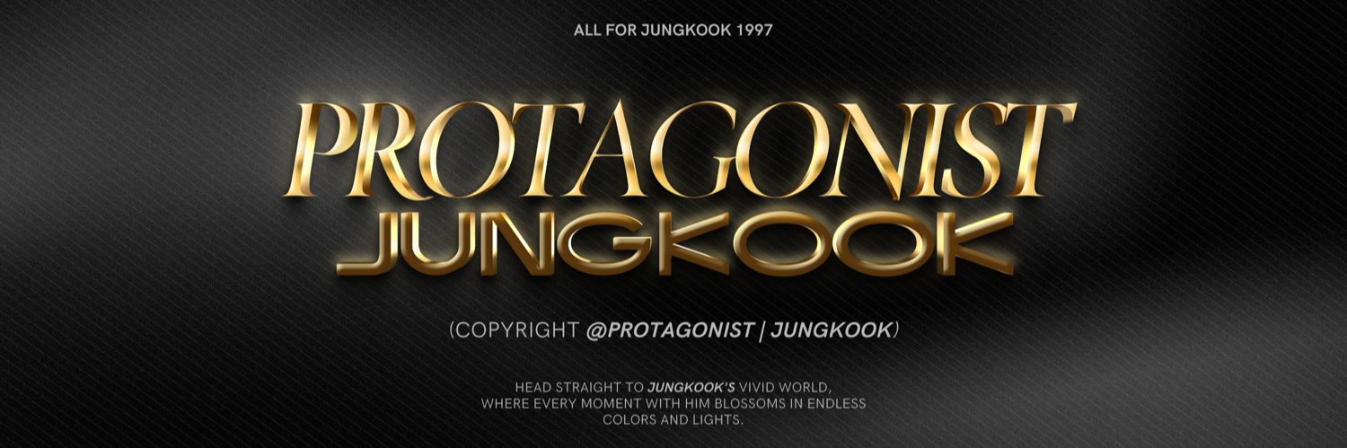 PROTAGONIST JUNGKOOK's banner