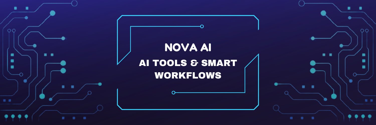 Nova AI's banner