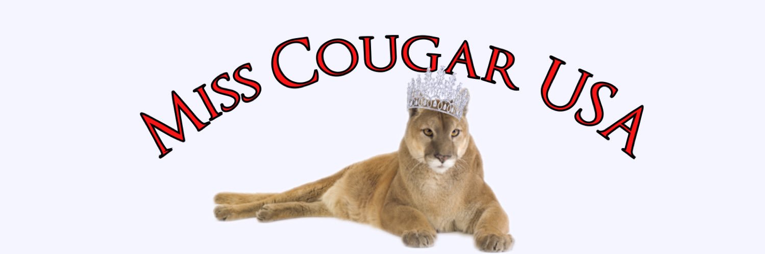 Miss Cougar USA's banner