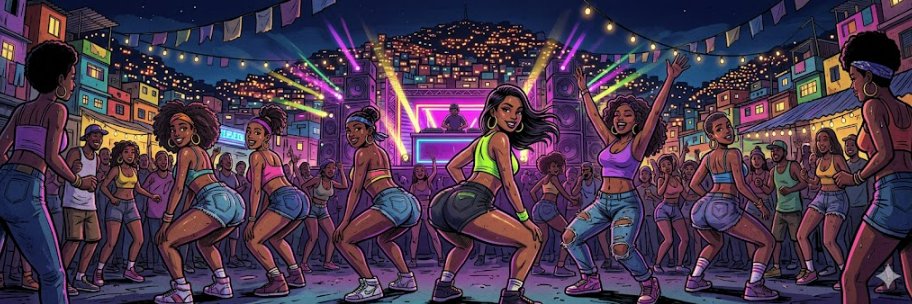 Ousadas do Funk's banner