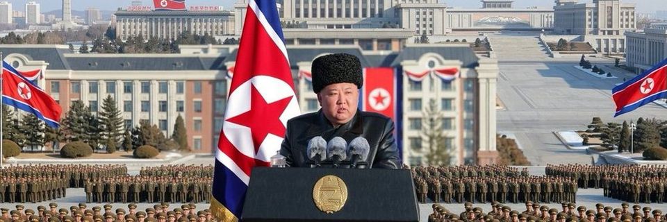 North Korea TV's banner