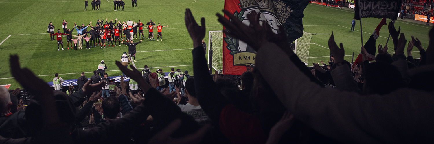 Stade Rennais F.C.'s banner