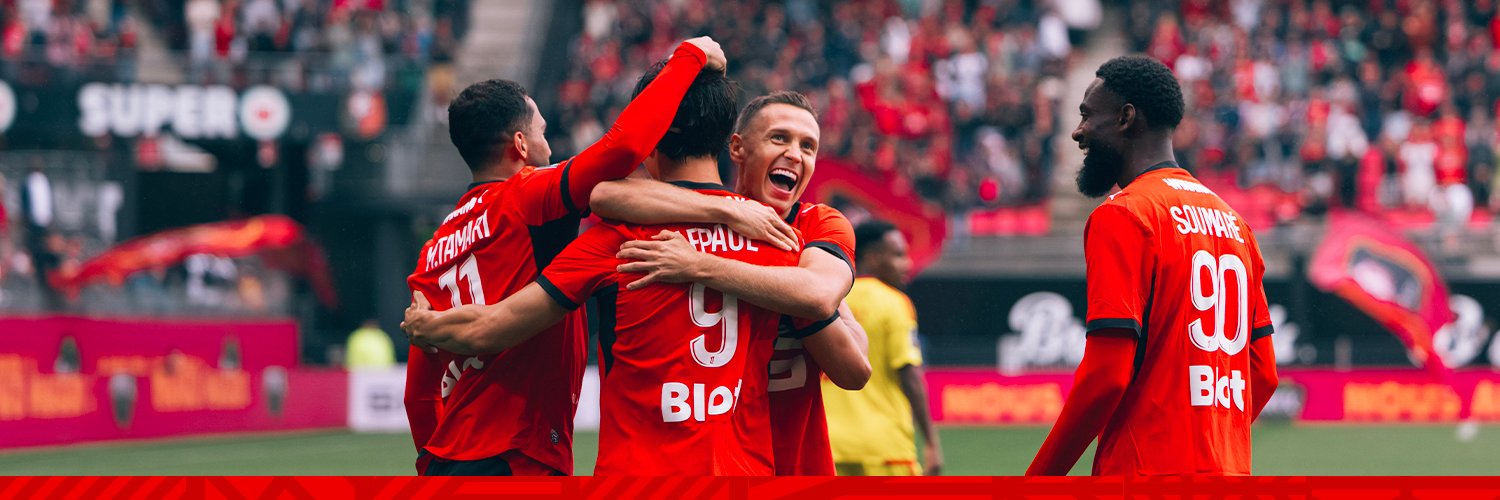 Stade Rennais F.C.'s banner