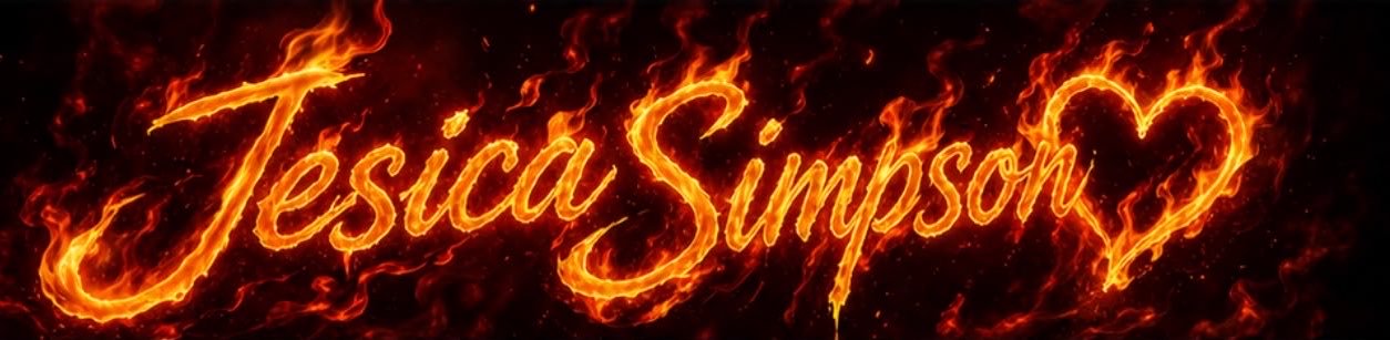 jesica simpson's banner