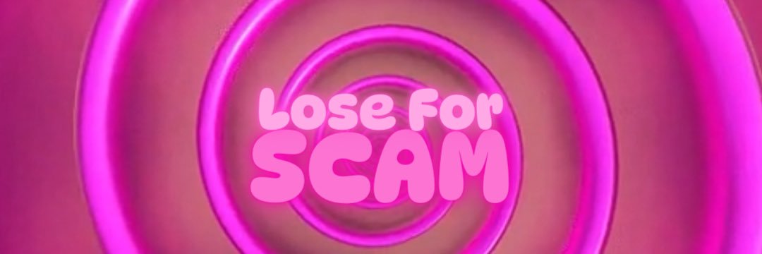 Scam God's banner