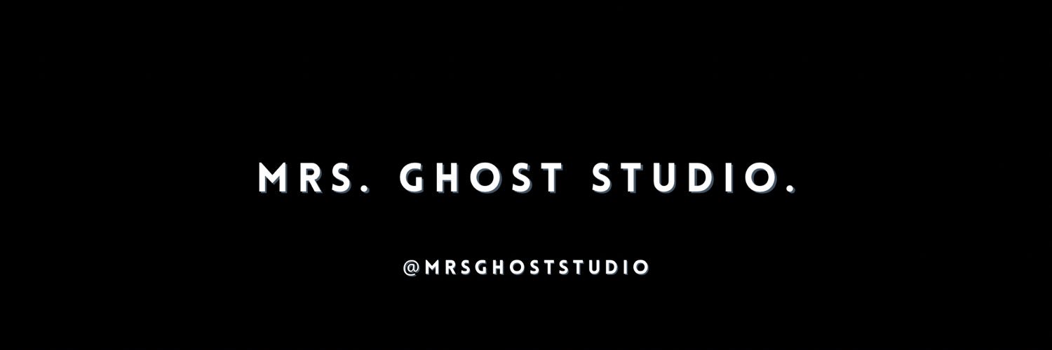 Mrs. Ghost Studio's banner