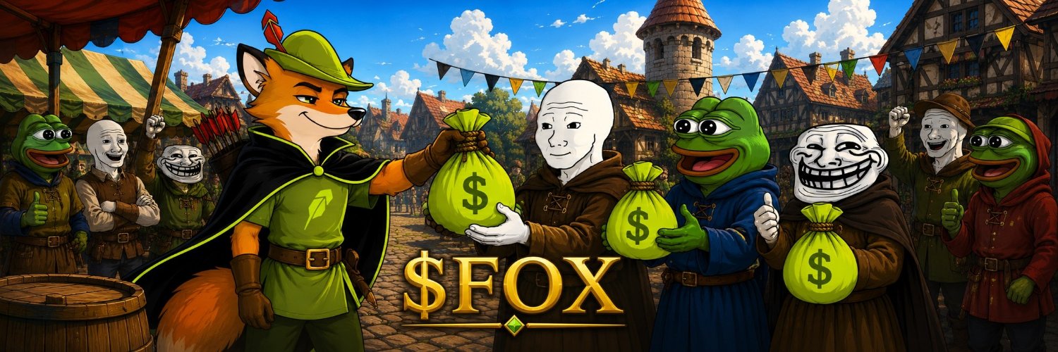 Robin Hood - $FOX 🦊🏹's banner