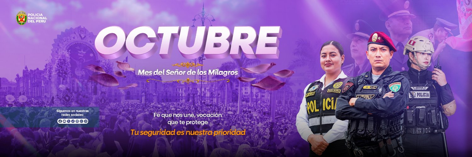 Policía Nacional del Perú Oficial's banner