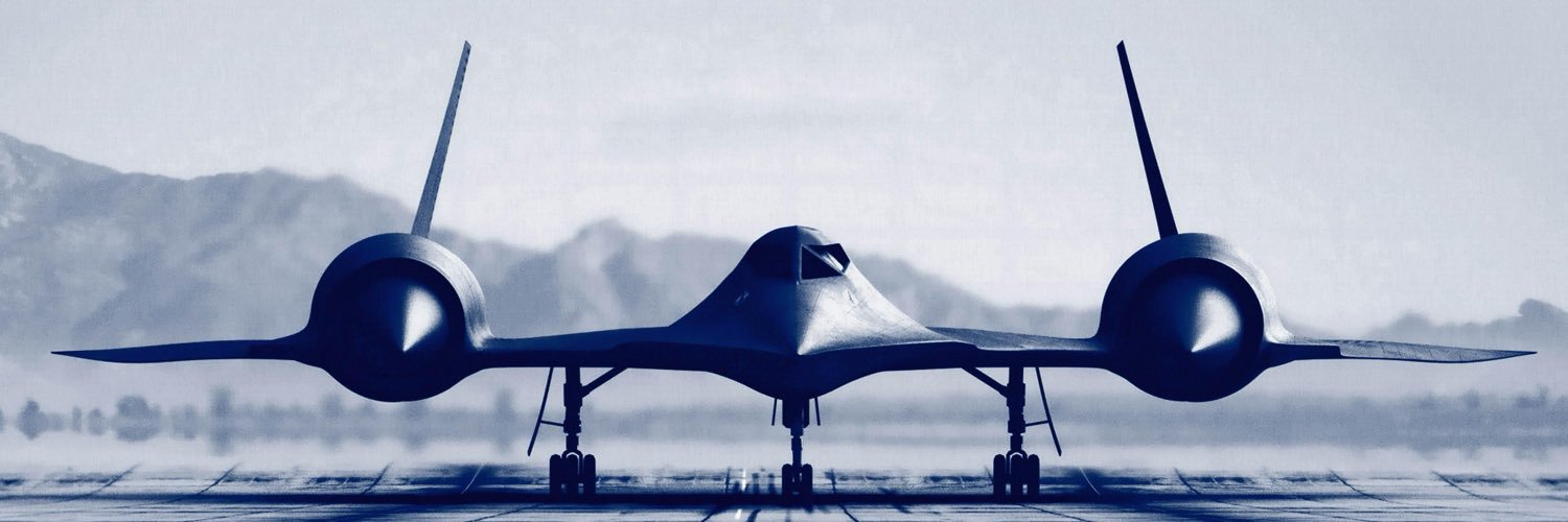SR-71 Blackbird's banner
