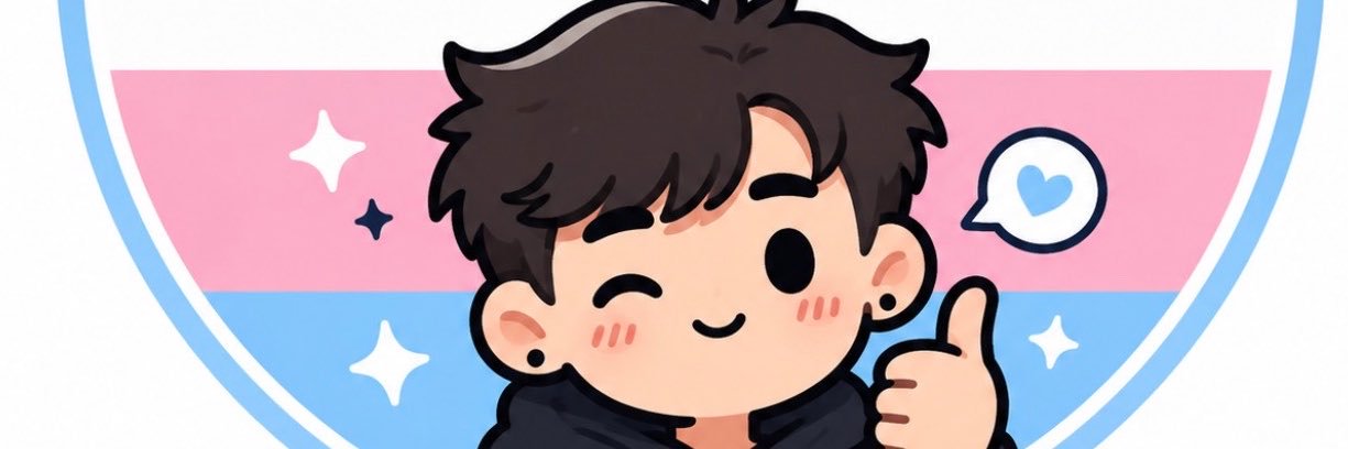 Toby FTM 🏳️‍⚧️ T-BOY 🩵 🩷's banner