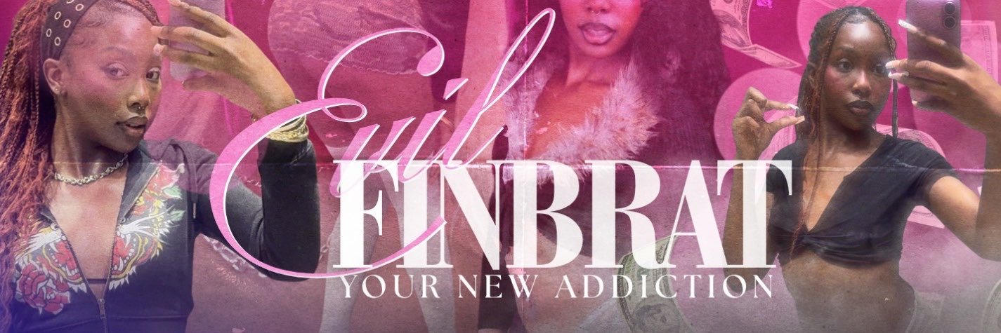 your addiction 🎀 | finbrat!'s banner