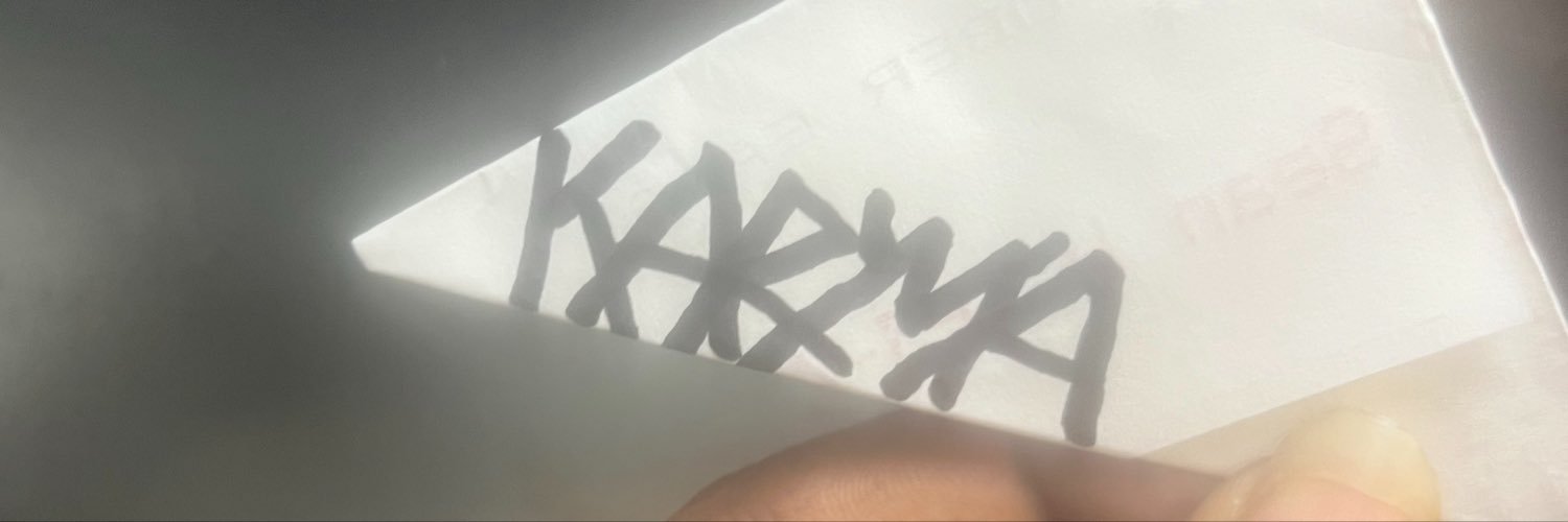 karma is too deep's banner