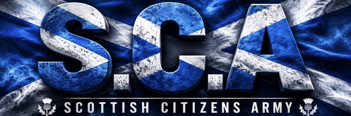Scottish Citizens Army's banner