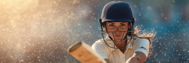 Cricket and society's banner