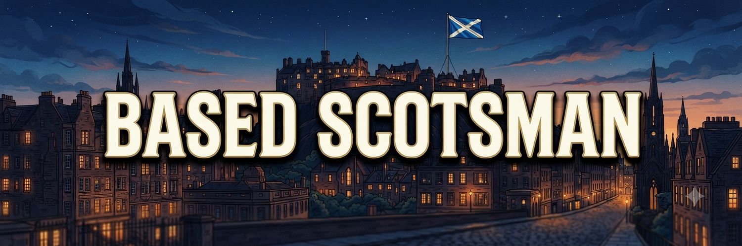 Based Scotsman's banner