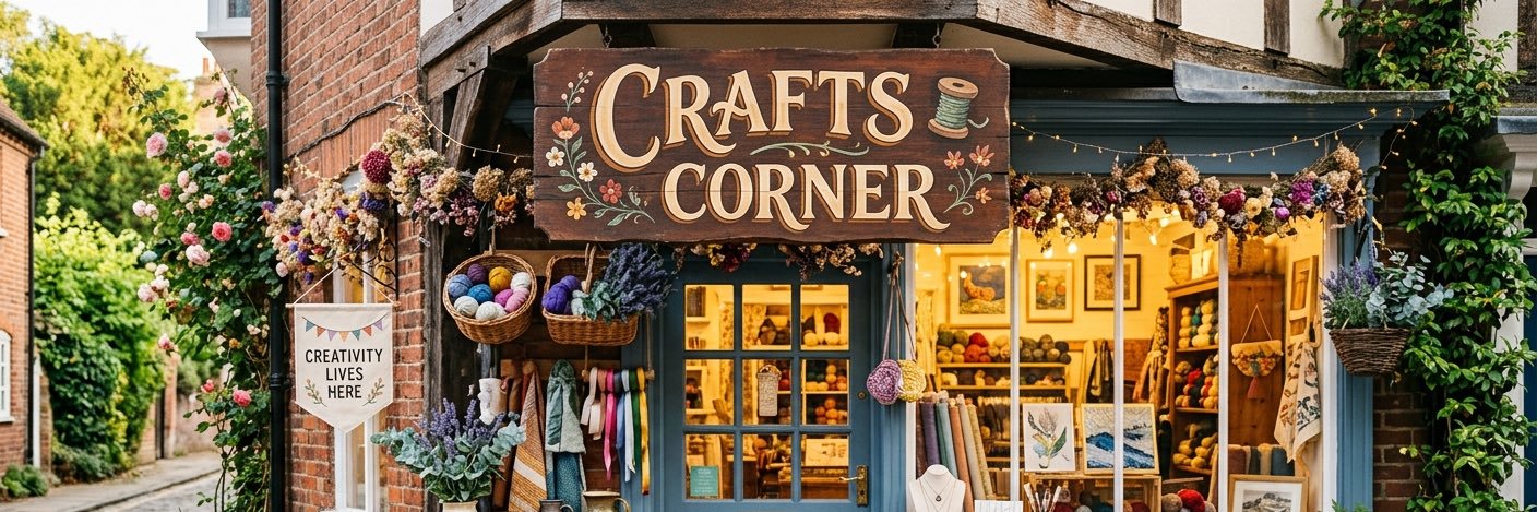 Crafts Corner's banner