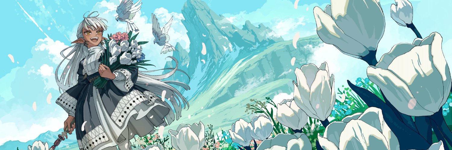 『魔力枯れのダークエルフ』公式@第1巻発売中!!大重版御礼's banner