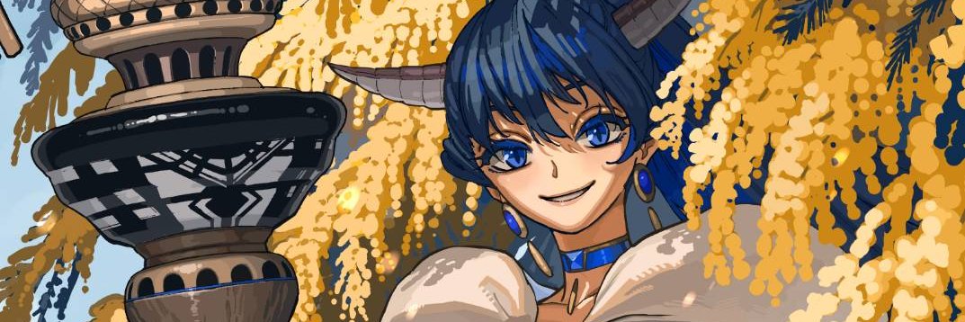 『魔力枯れのダークエルフ』公式@第2巻は9/17（木）発売!!10万部突破御礼's banner