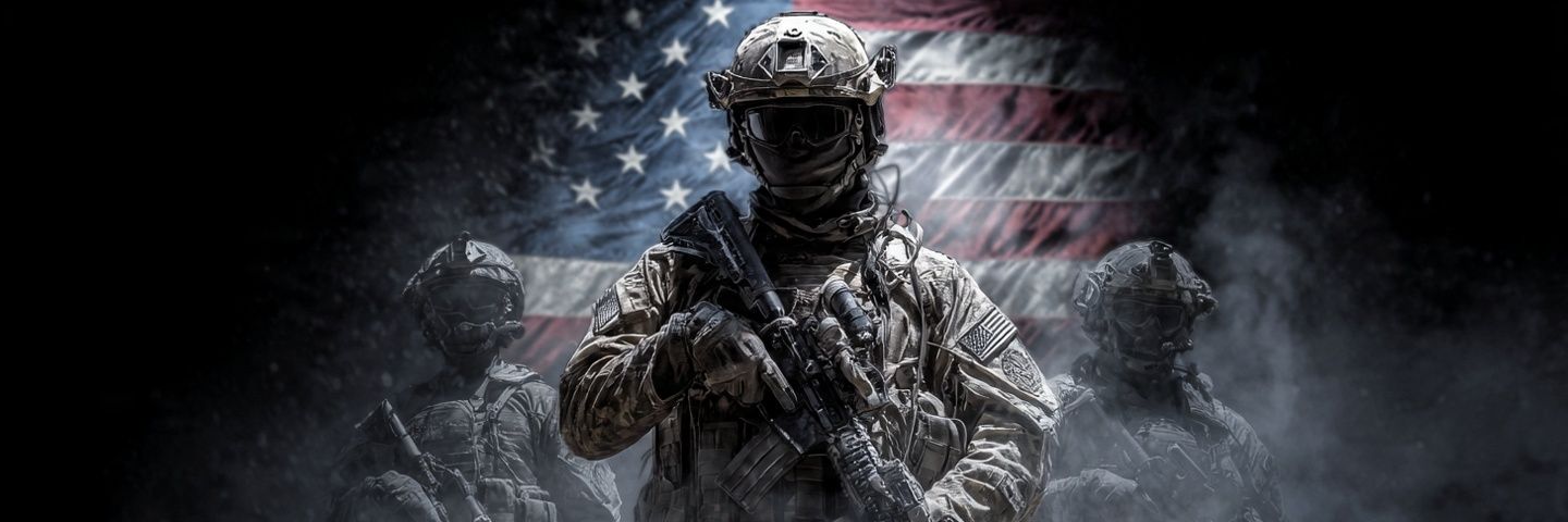 US American Military Force's banner