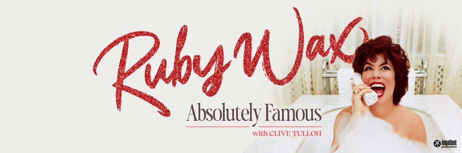 Ruby Wax OBE's banner