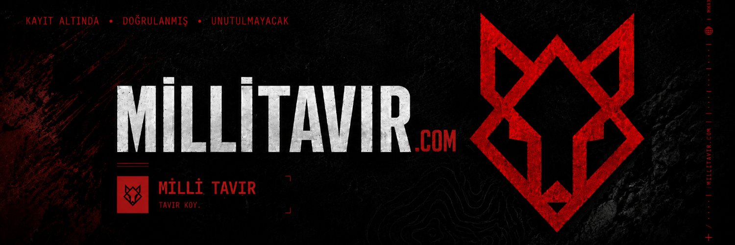 Milli Tavır's banner