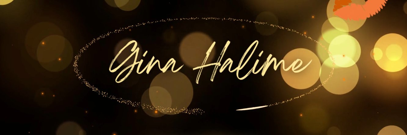 gina halime's banner