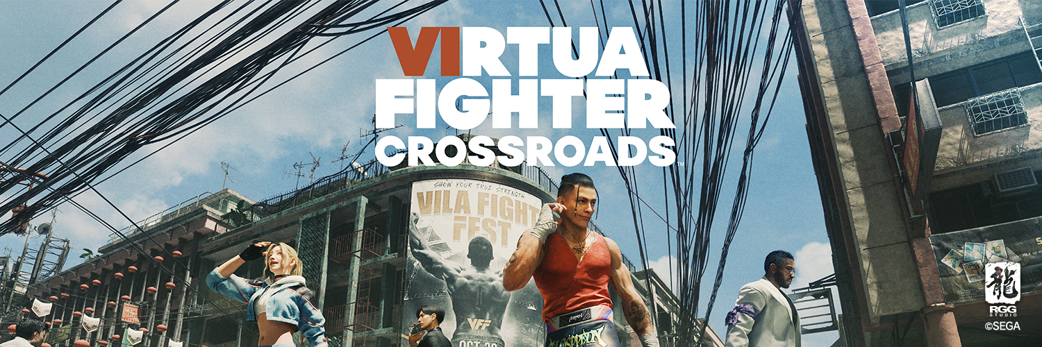VIRTUA FIGHTER CROSSROADS's banner