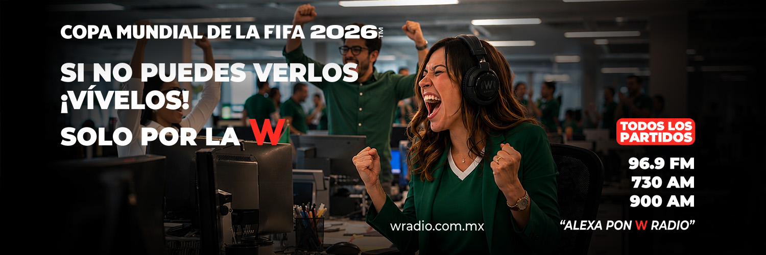 W Radio México's banner