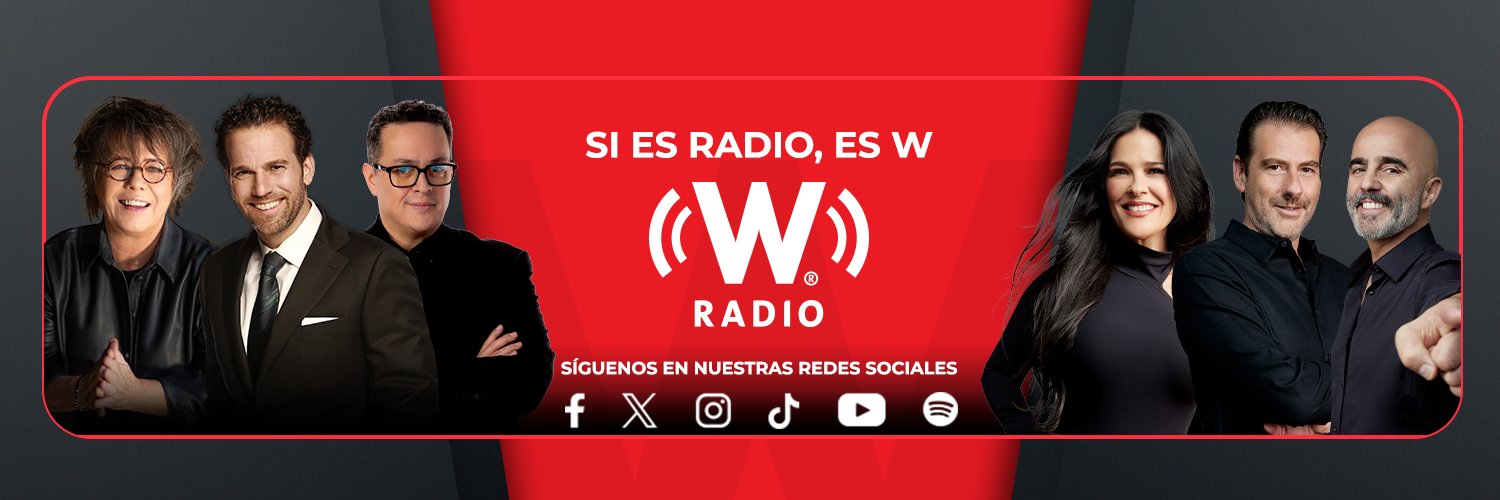 W Radio México's banner