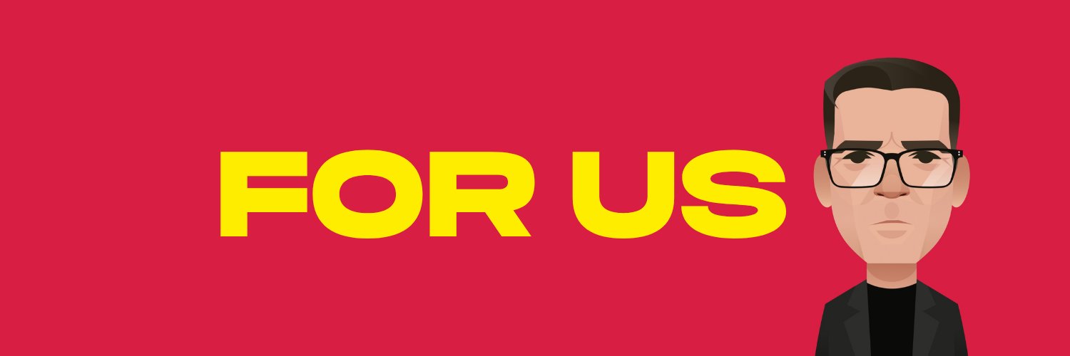 Andy Burnham HQ's banner