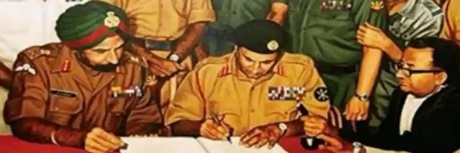 Major Rajpal Singh's banner