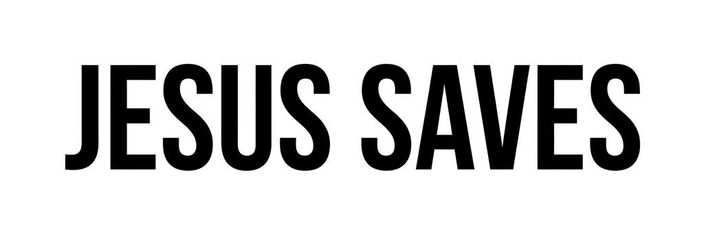JESUS SAVES's banner