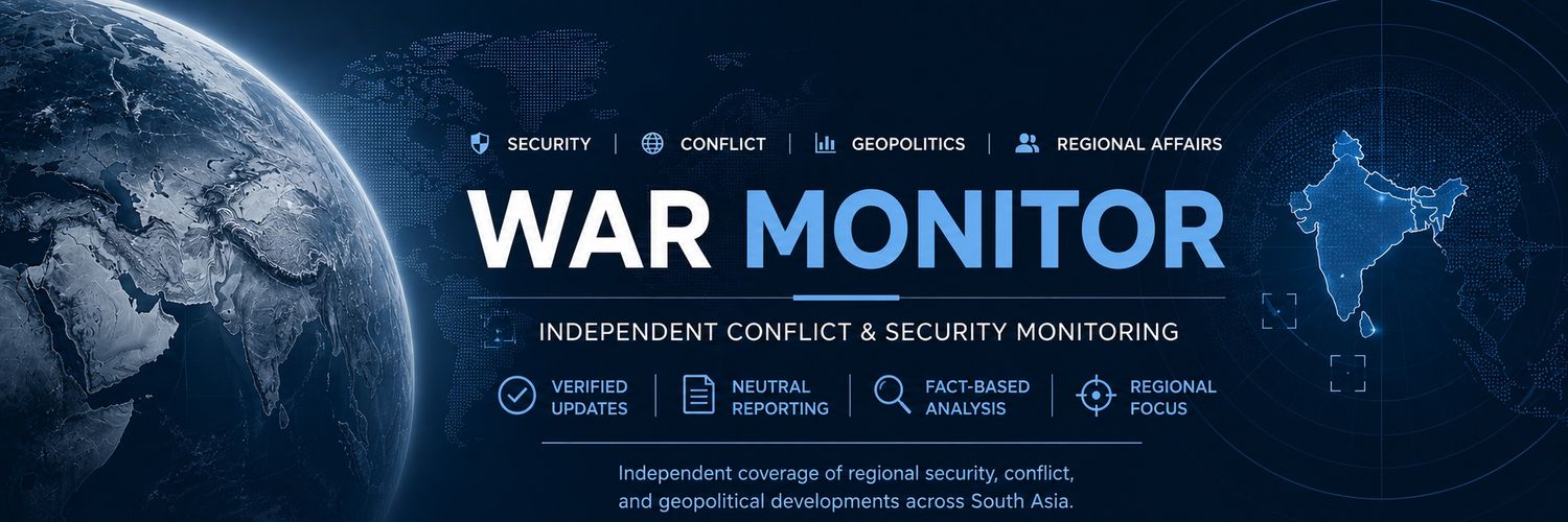 War Monitor's banner