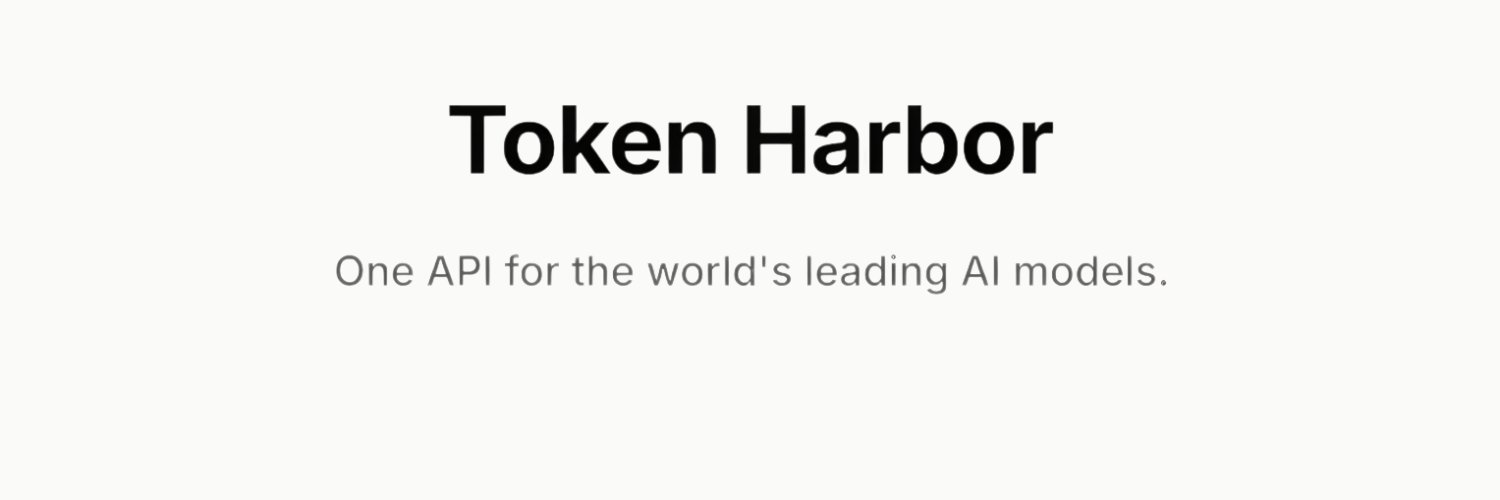 Token Harbor's banner