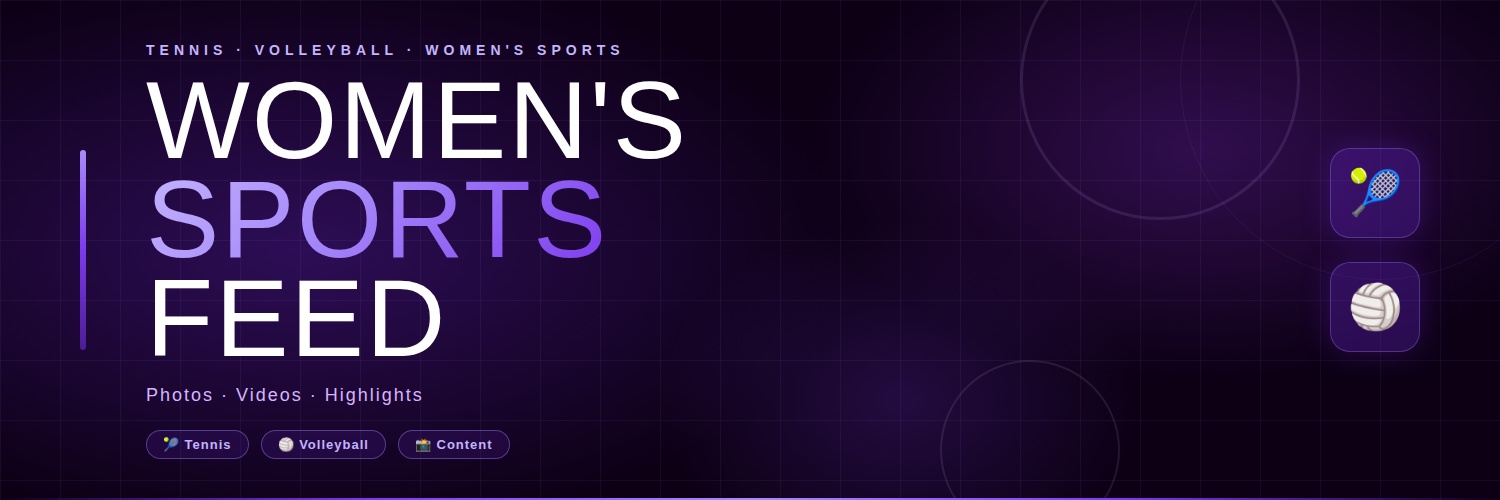 WomenSportsFeed's banner