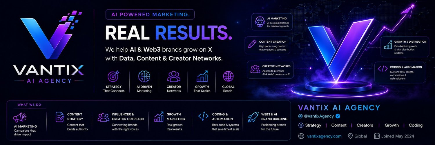 Vantix AI Agency's banner