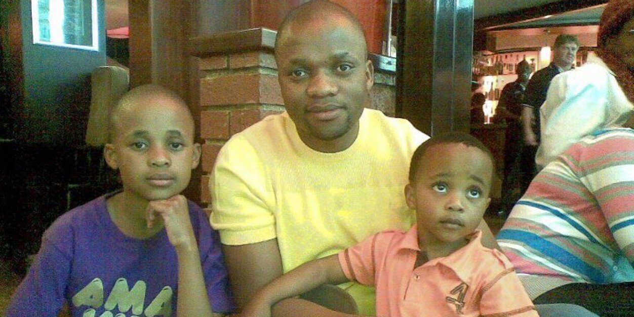 Themba Tshabalala's banner