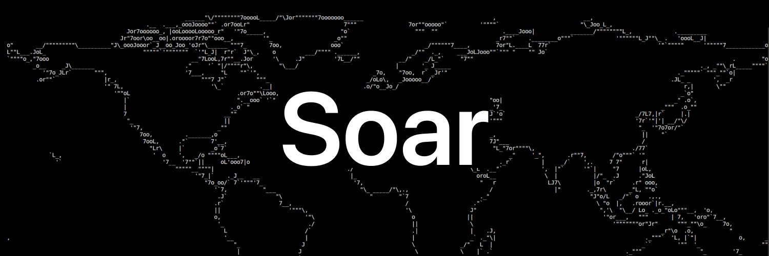 Soar's banner
