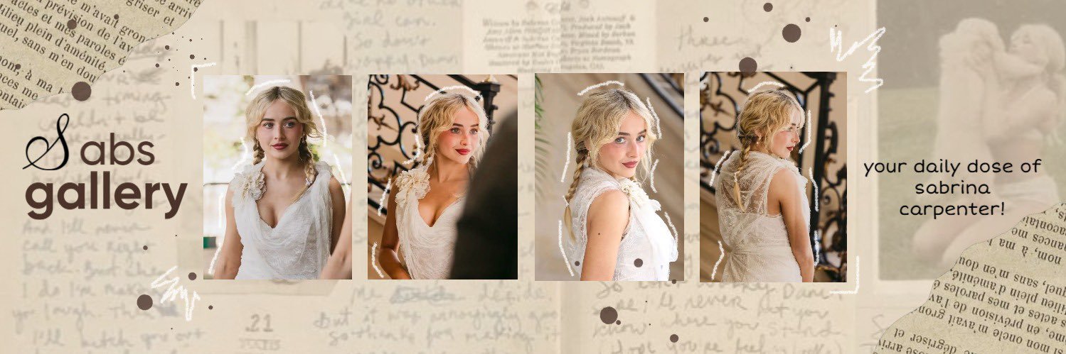 sabrina carpenter gallery's banner