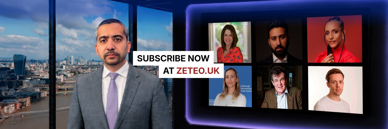 Zeteo UK's banner