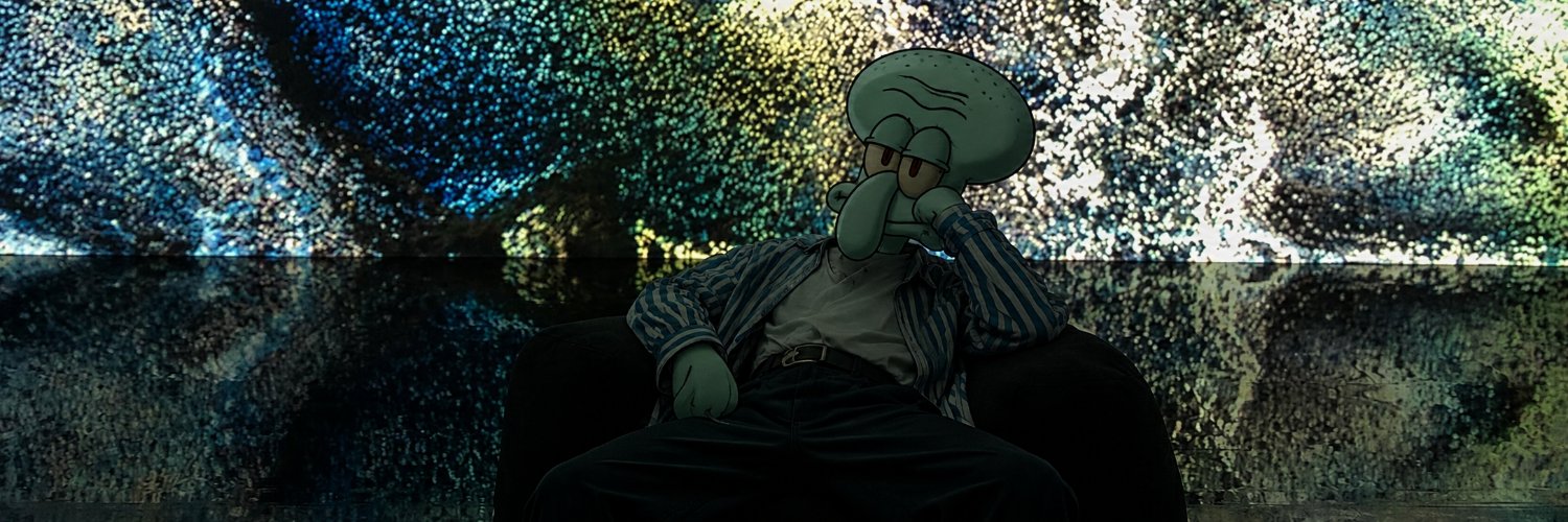 章鱼哥锤海绵宝宝's banner