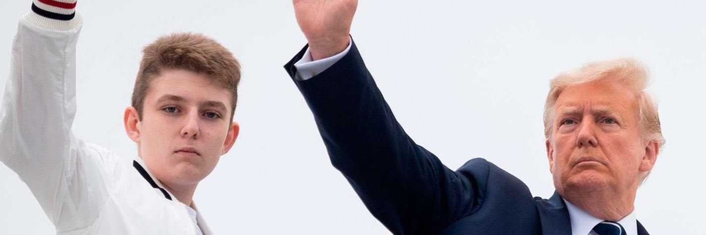 ᶠᵃⁿ BARRON TRUMP's banner