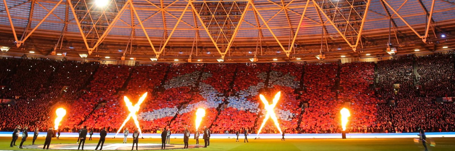 West Ham Terrace's banner