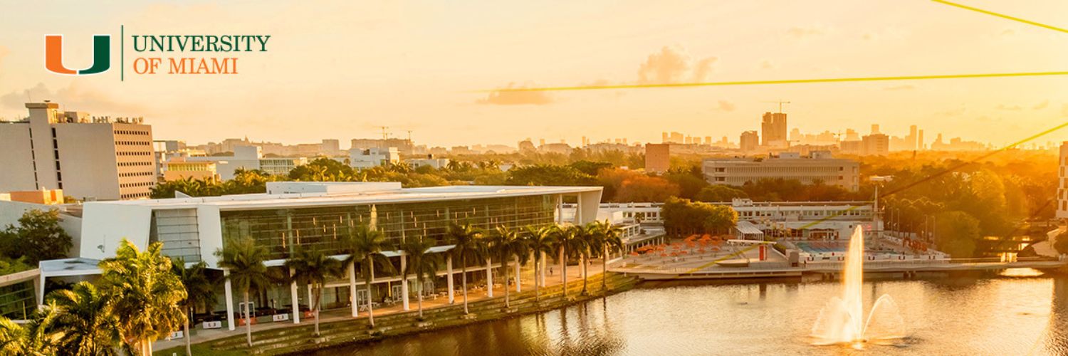University of Miami Alumni Association's banner
