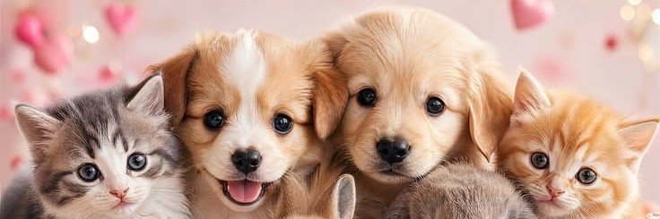 Puppy & Kitty😻🐕's banner